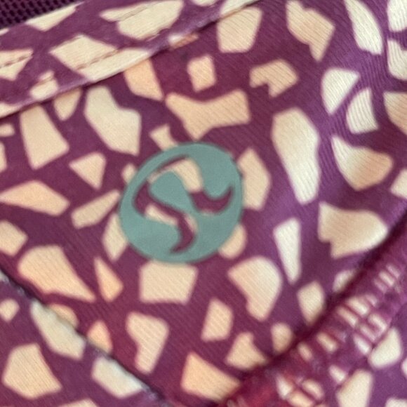 Lululemon Preloved Tank Top with Bra Top  PTP = 13" - Picture 5 of 6